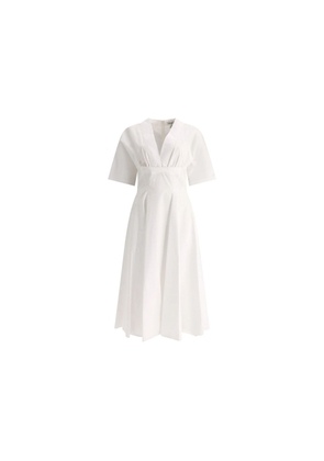 Alaïa White Cotton Casual Dress - 40