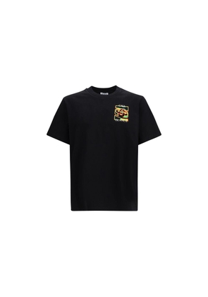 Casablanca Black Cotton T-Shirt - M