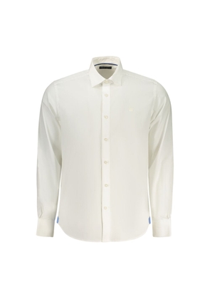North Sails White Cotton Men's Shirt - M