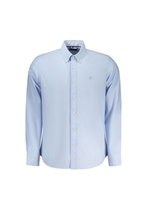 North Sails Azzurro Cotton Men Shirt - M