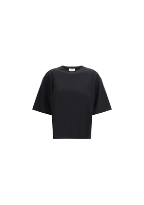 Loulou De Saison Black Cotton T-Shirt - M