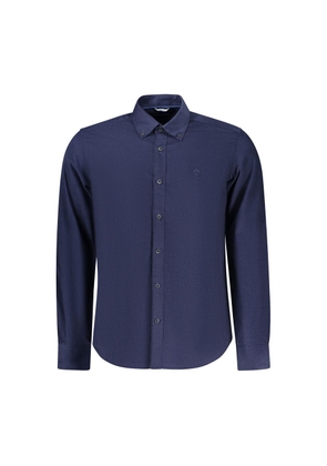 North Sails Blue Cotton Men's Shirt - M