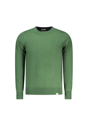 Rifle Verde Polyester Mens Sweater - L