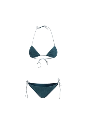 Oséree Blue Elastane Bikini - S
