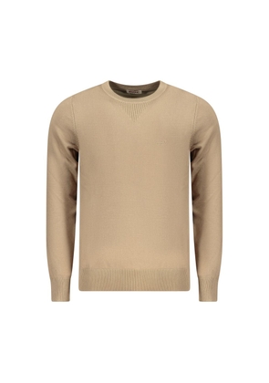 Rifle Beige Viscosa Mens Sweater - XXL