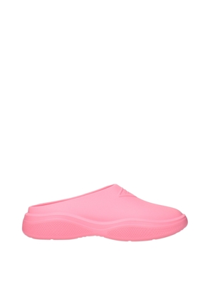 Prada Pink Cotton Slippers - EU37/US7