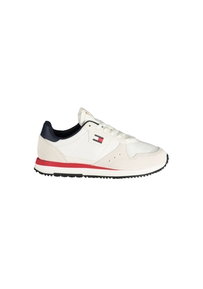 Tommy Hilfiger Bianco Leather Men Sneaker - EU44/US11