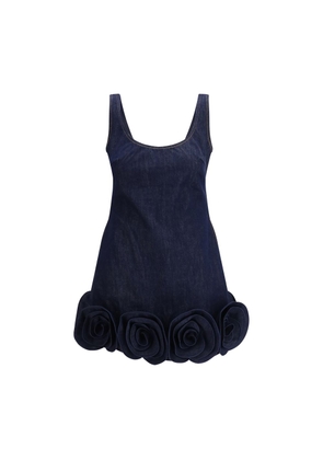 Self-Portrait Blue Cotton Casual Dress - 6