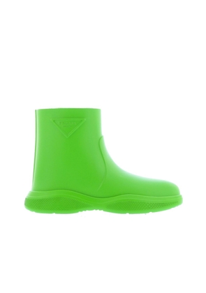 Prada Bicolor Rubber Rain Boots - EU38/US8