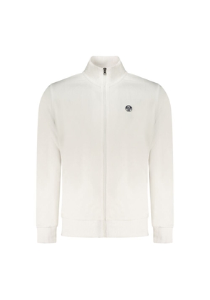 North Sails White Cotton Sweatshirt - M