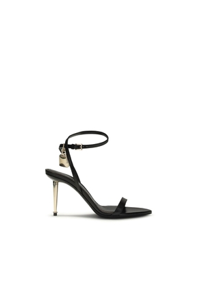 Tom Ford Black Goatskin Stiletto Heel Sandals - EU36.5/US6.5