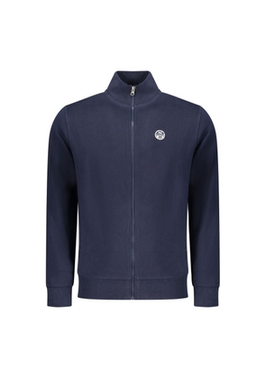 North Sails Blue Cotton Sweatshirt - L