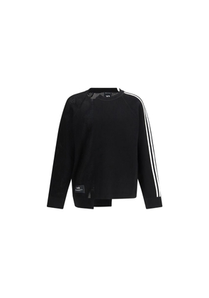 Y-3 Black Viscose Sweatshirt - M
