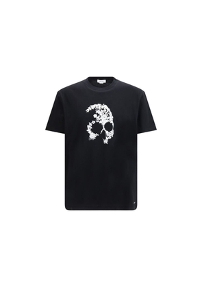 Alexander McQueen Black Cotton T-Shirt - M