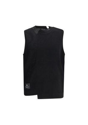 Y-3 Black Cotton Sweatshirt - S
