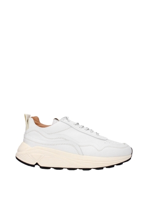 Buttero White Leather Chunky Sneakers - EU40/US7