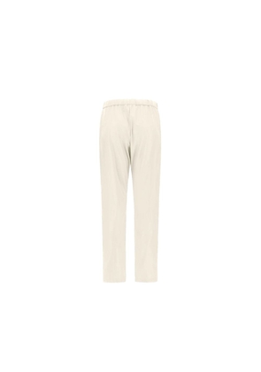 Herno White Polyester Casual Pants - 50
