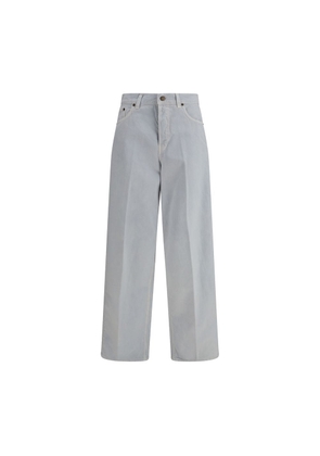 Haikure Light Blue Cotton Straight-Leg Jeans - W31