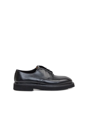 Premiata Black Calfskin Oxfords And Derbies - EU41/US8