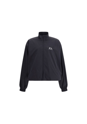 Balenciaga Black Polyester Shell Jacket - L