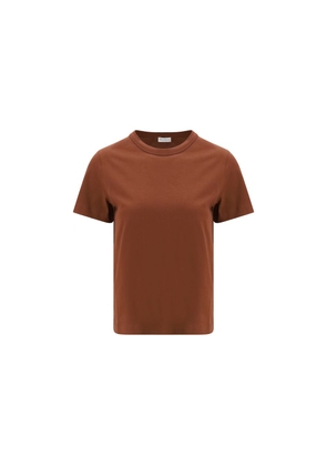 Brunello Cucinelli Brown Cotton T-Shirt - M