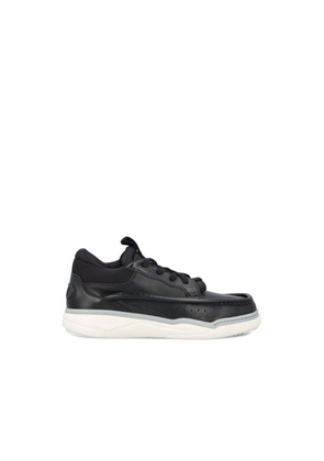 Valentino Garavani Black Lamb Leather Low Top Sneakers - EU42/US9