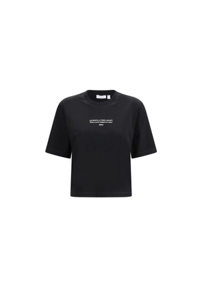 Off-White Black Cotton T-Shirt - M