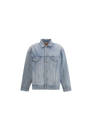 Balenciaga Light Blue Cotton Denim Jacket - XS