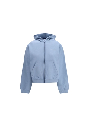 Balenciaga Light Blue Cotton Sweatshirt - S