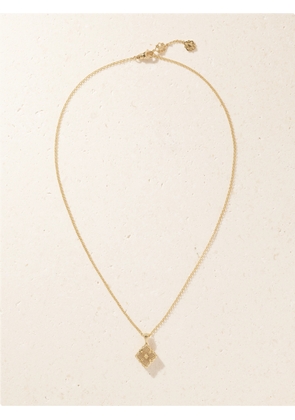 Buccellati - Opera Tulle 18-karat Gold And Mother-of-pearl Necklace - One size