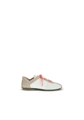 Valentino Garavani Multicolor Suede Leather Low Top Sneakers - EU40.5/US7.5
