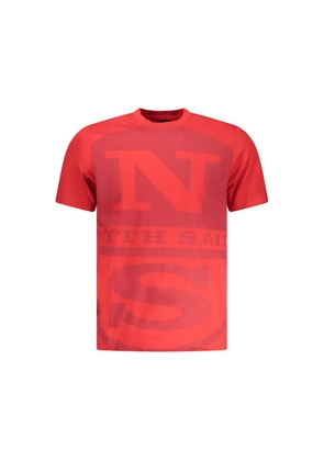 North Sails Red Cotton Sportswear - M
