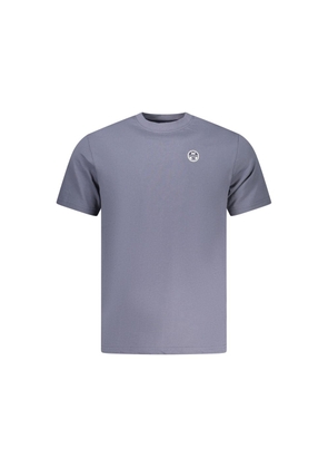 North Sails Blue Cotton Men's T-Shirt - M