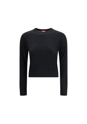 Diesel Black Wool Sweatshirt - M