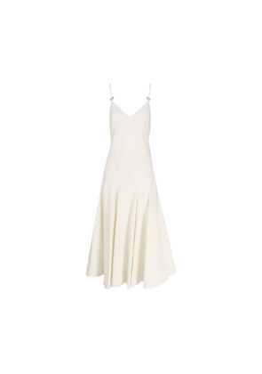 Bottega Veneta White Cotton Casual Dress - 40
