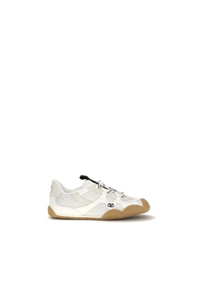 Valentino Garavani White Polyamide Athletic Sneakers - EU36.5/US6.5