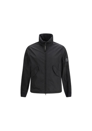 C.P. Company Black Polyamide Shell Jacket - L