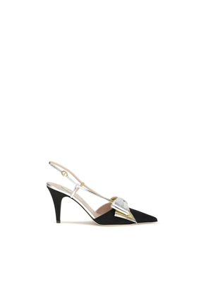 Valentino Garavani Multicolor Calf Leather Bos Taurus High Heel Pumps - EU36.5/US6.5