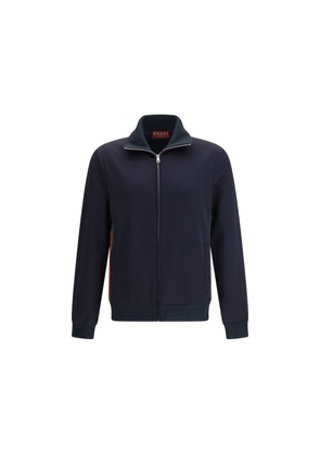 Gucci Blue Polyester Shell Jacket - S