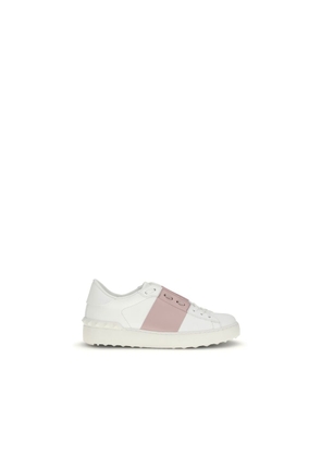 Valentino Garavani White Calf Leather Bos Taurus Sneakers - EU36.5/US6.5