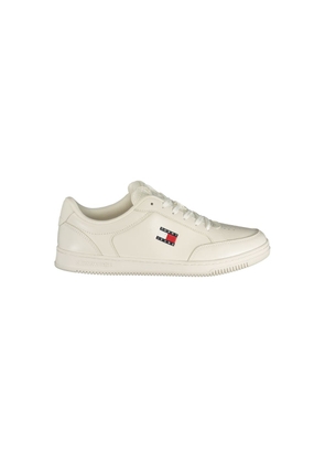 Tommy Hilfiger Bianco Polyurethane Men Sneaker - EU41/US8