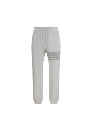Thom Browne White Cotton Joggers (Workout Pants) - 2