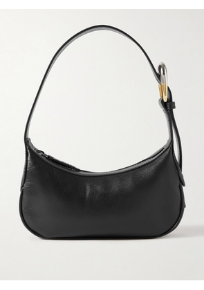 STAUD - Owen Leather Shoulder Bag - Black - One size