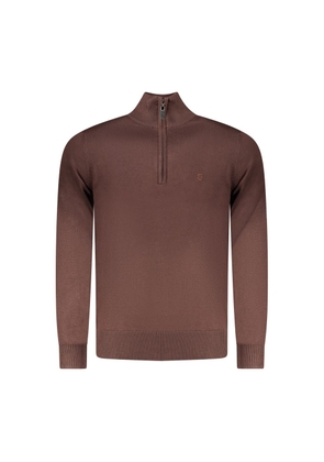 Coveri Moving Marrone Viscosa Mens Sweater - XL