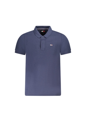 Tommy Hilfiger Blue Cotton Men's Polo-Shirt - M
