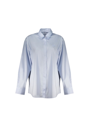 Guess Jeans Azzurro Cotton Women Shirt - L