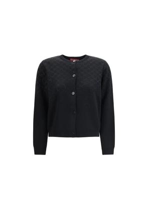 Gucci Black Wool Cardigan - S