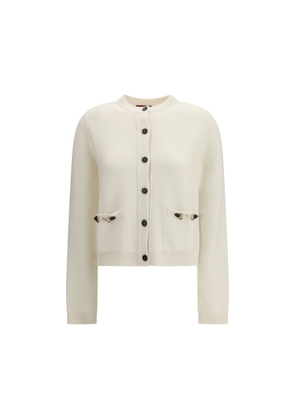 Gucci Beige Wool Cardigan - M