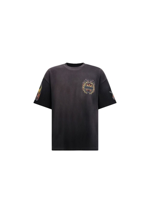 Amiri Gray Cotton T-Shirt - M