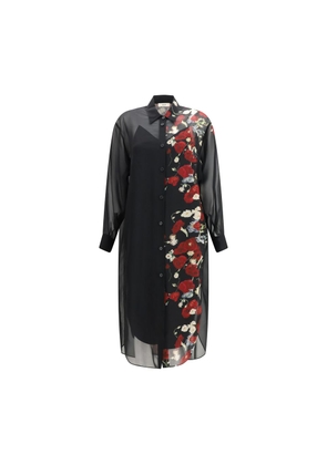 Khaite Black Silk Casual Dress - M